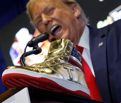 fake donald trump shoes|Absolutely Everything We Know About the Trump Sneakers.